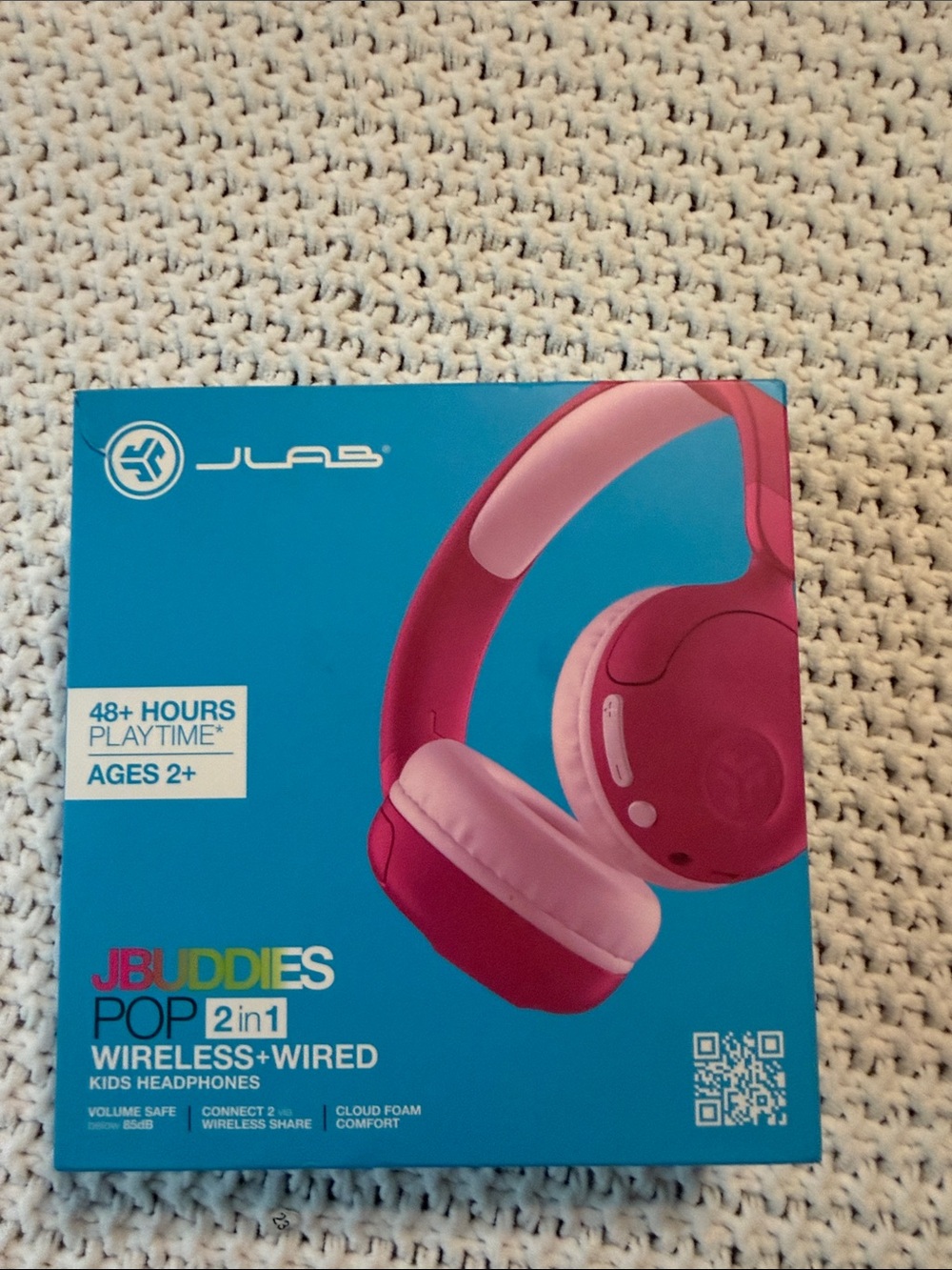 JLab JBuddies POP Kids Headphones - Pink